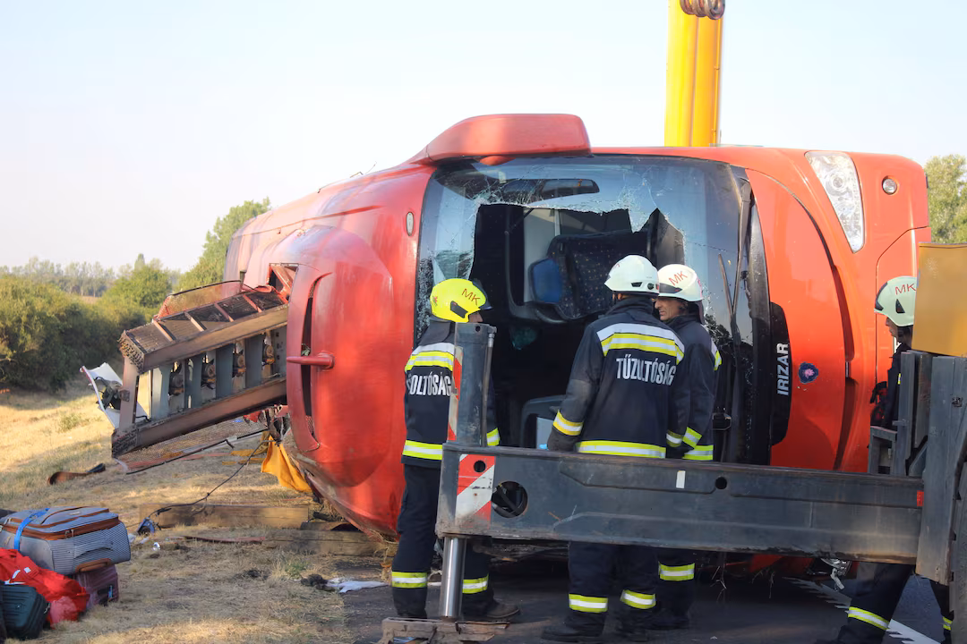Twelve Killed, At Least 10 Injured in Polish Bus Crash in Hungary